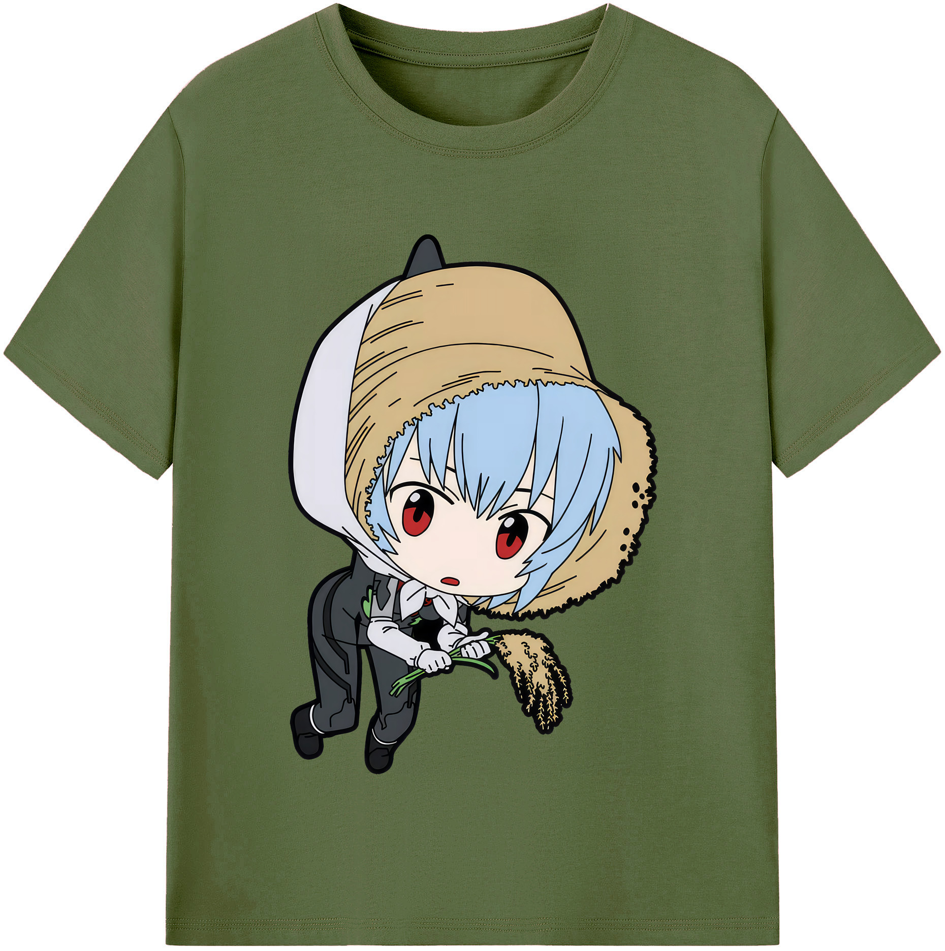 （画像用） EVA 新世紀エヴァンゲリオン 綿100％半袖Tシャツ（フロントプリント）